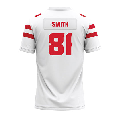 Louisiana - NCAA Football : Jaiden Smith - White Premium Football Jersey-1