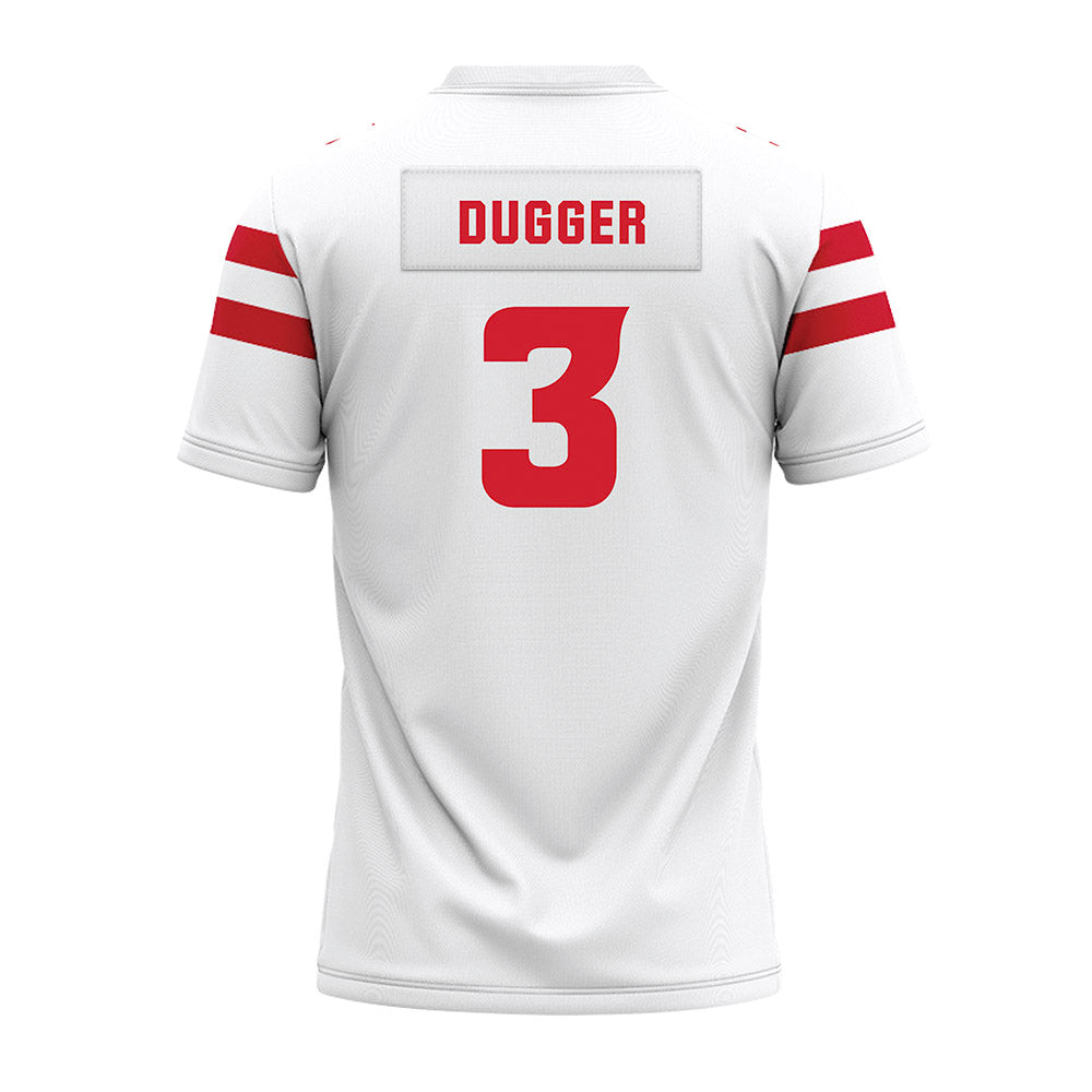 Louisiana - NCAA Football : Jaden Dugger - White Premium Football Jersey-1
