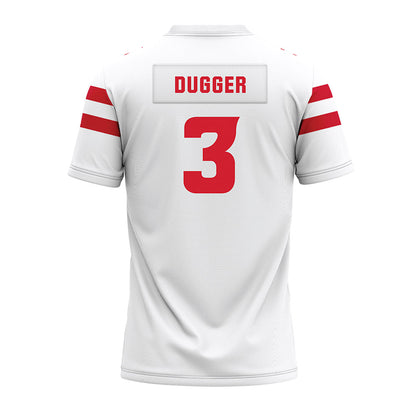 Louisiana - NCAA Football : Jaden Dugger - White Premium Football Jersey-1