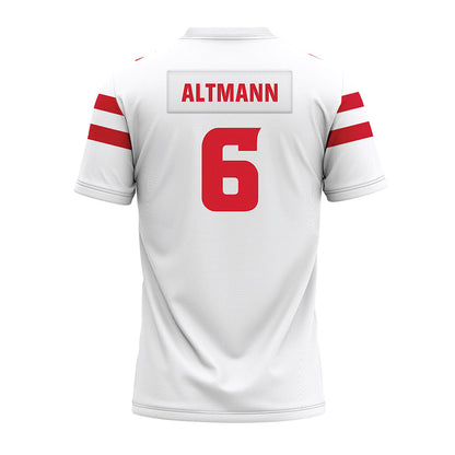 Louisiana - NCAA Football : Sam Altmann - White Premium Football Jersey-1