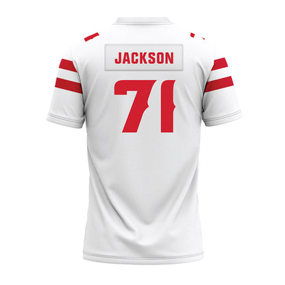Louisiana - NCAA Football : George Jackson - White Premium Football Jersey