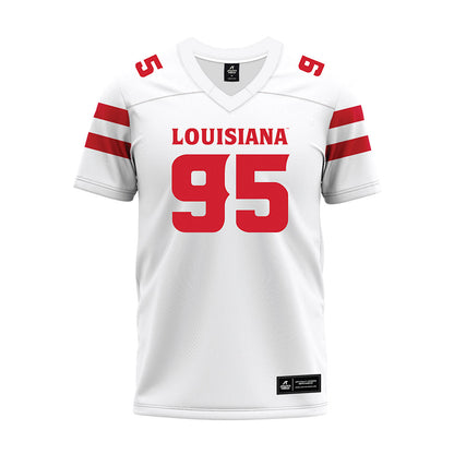 Louisiana - NCAA Football : Tony Sterner - White Premium Football Jersey