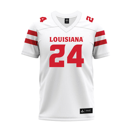 Louisiana - NCAA Football : Lorenzell Dubose - White Premium Football Jersey