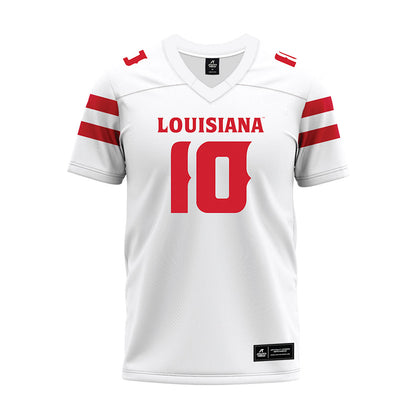 Louisiana - NCAA Football : Russell Babineaux - White Premium Football Jersey-0