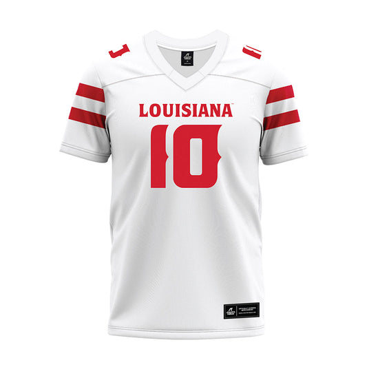 Louisiana - NCAA Football : Russell Babineaux - White Premium Football Jersey-0