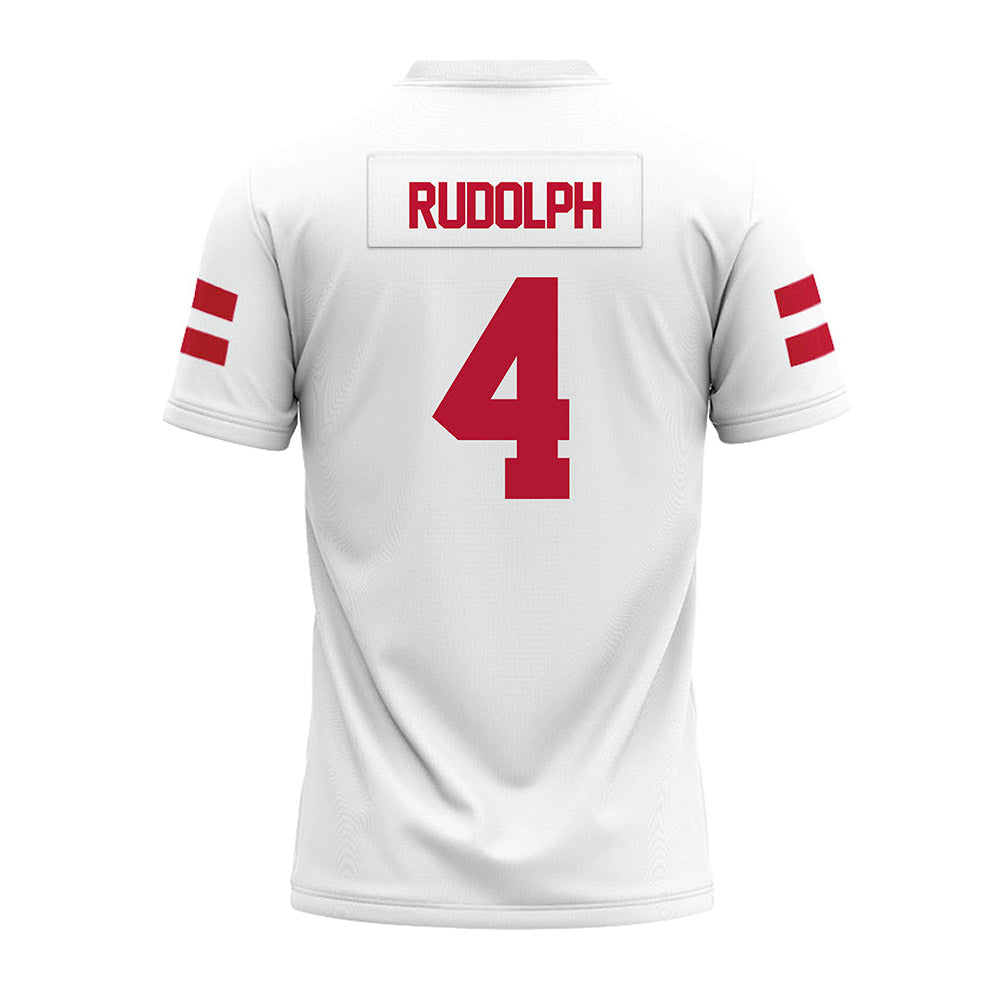 UMass - NCAA Football : Tyler Rudolph - White Premium Football Jersey