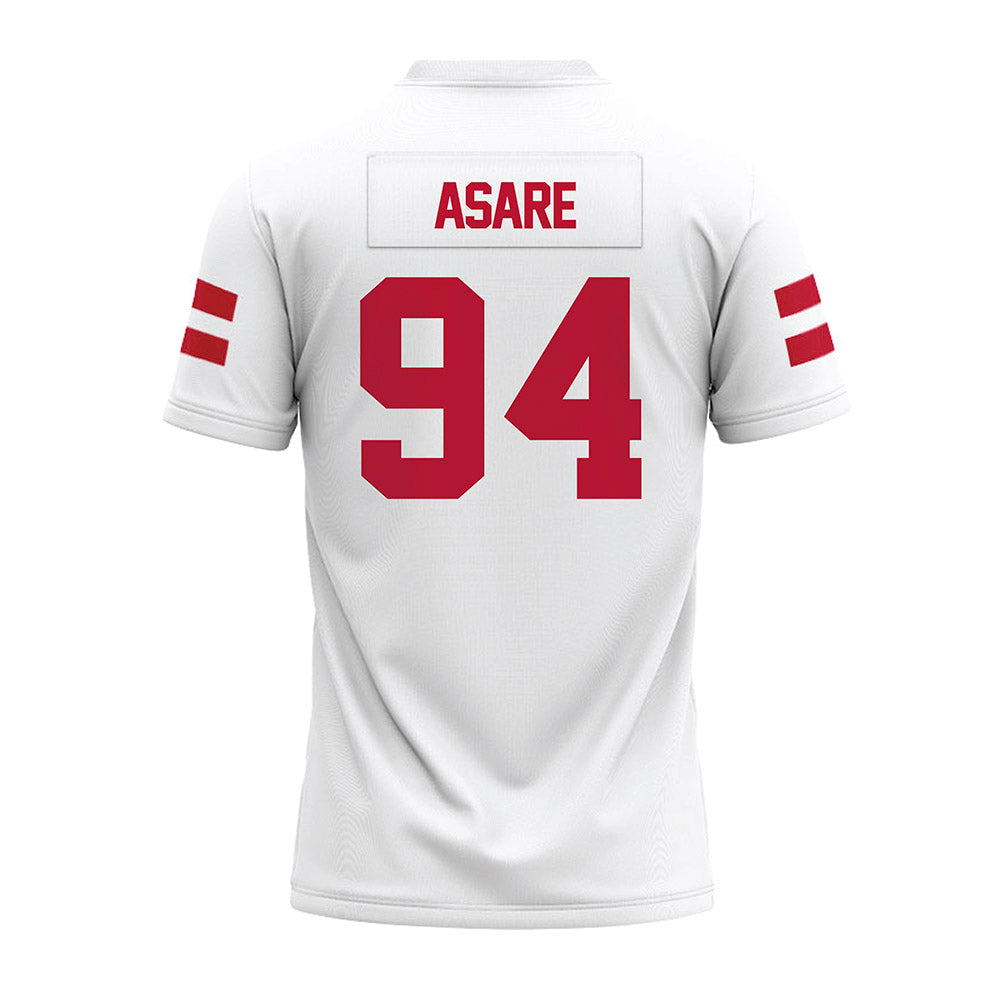 UMass - NCAA Football : Kofi Asare - White Premium Football Jersey