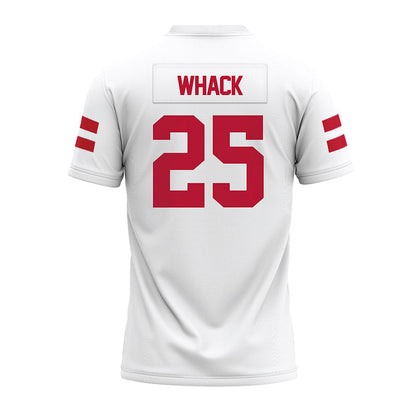 UMass - NCAA Football : Donta Whack - White Premium Football Jersey