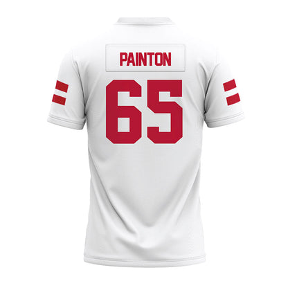 UMass - NCAA Football : Luke Painton - White Premium Football Jersey