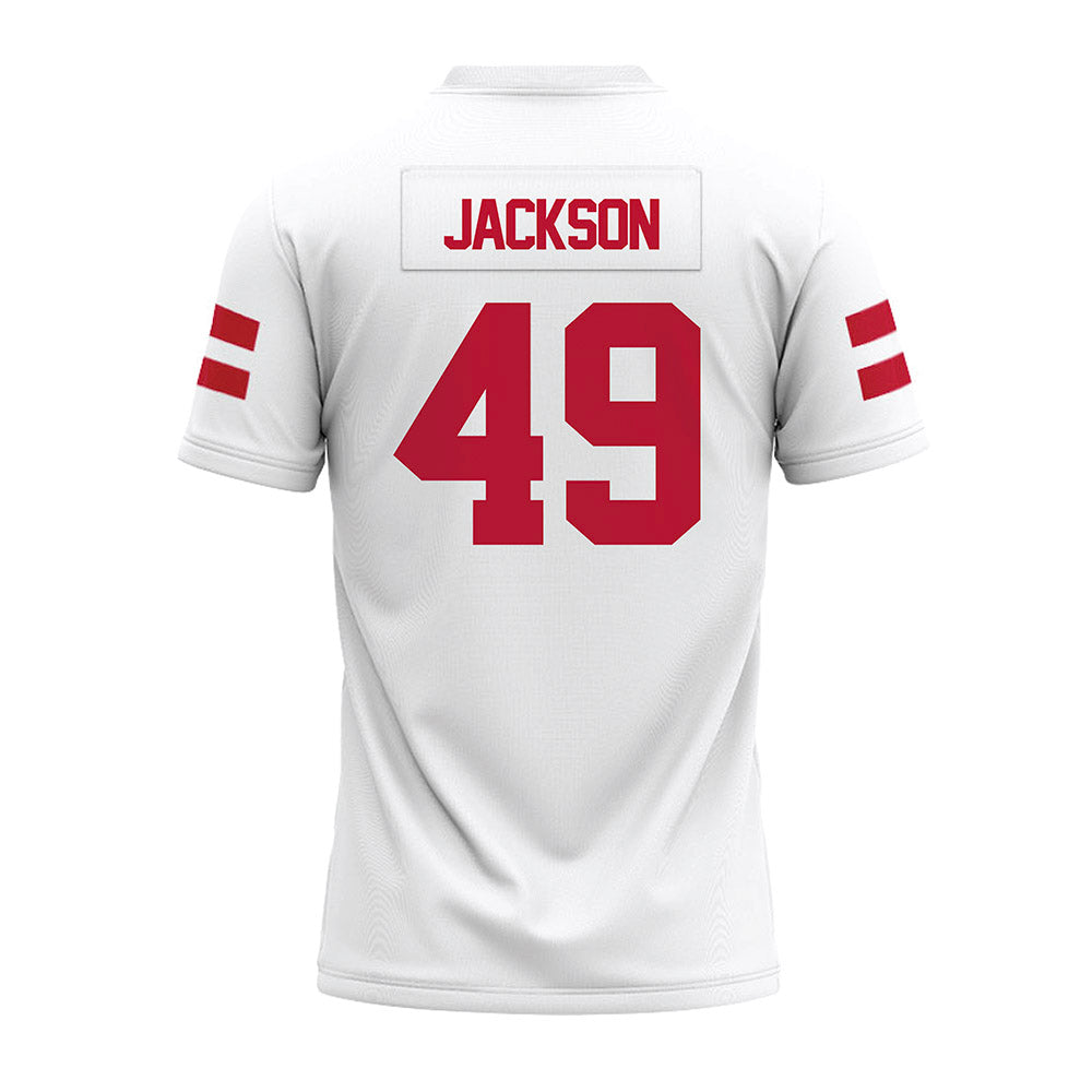 UMass - NCAA Football : Shambre Jackson - White Premium Football Jersey