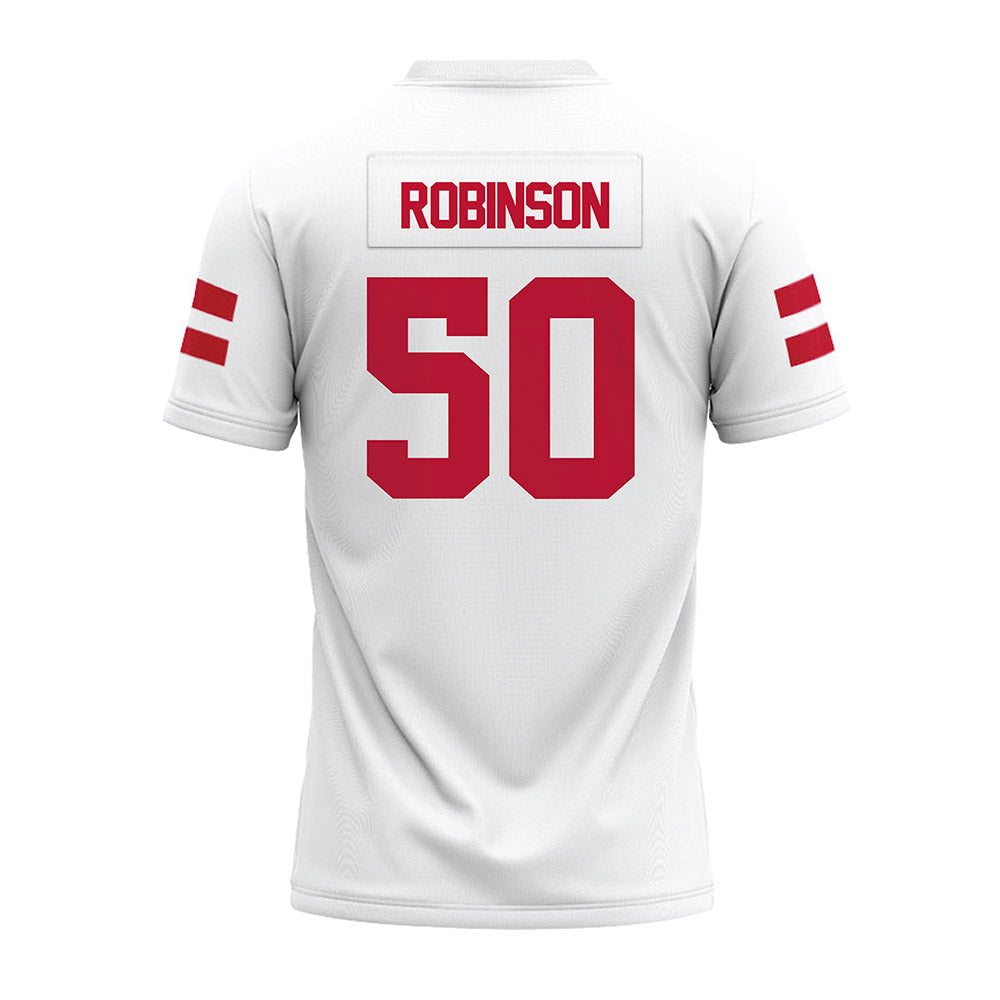 UMass - NCAA Football : Aquan Robinson - White Premium Football Jersey