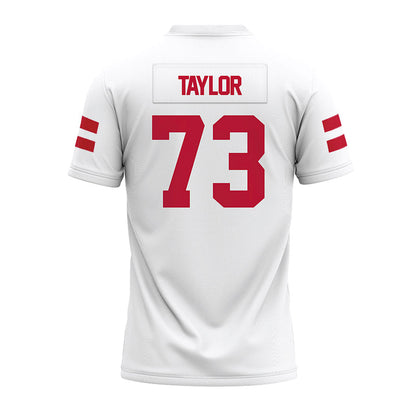 UMass - NCAA Football : Brock Taylor - White Premium Football Jersey