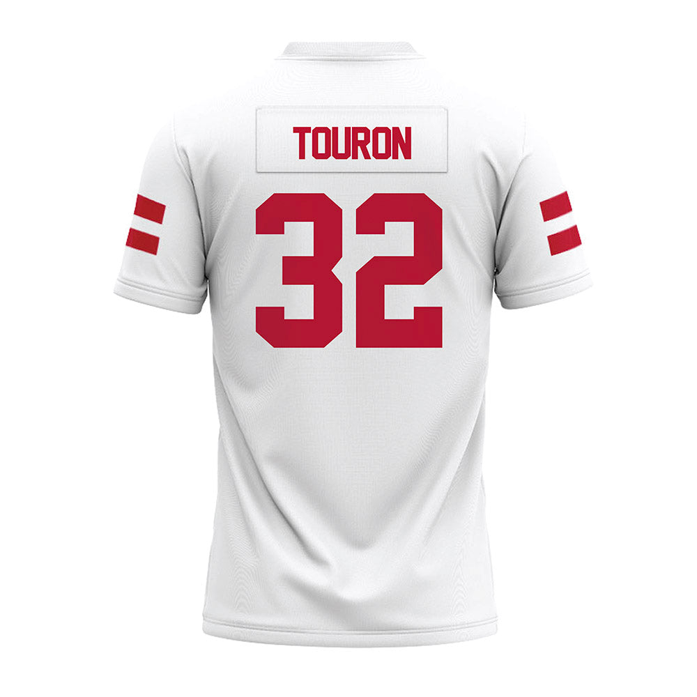 UMass - NCAA Football : Jose Touron - White Premium Football Jersey