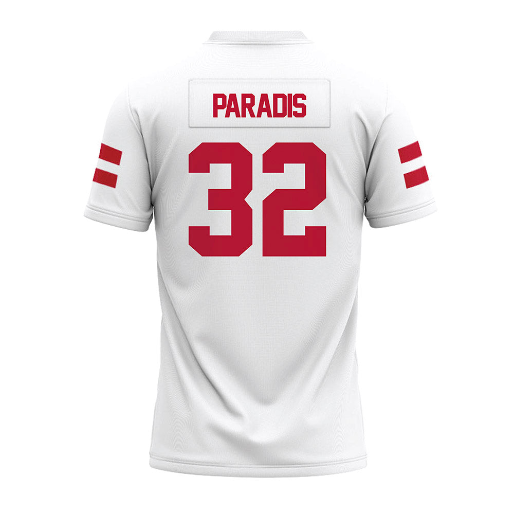 UMass - NCAA Football : Jackson Paradis - White Premium Football Jersey