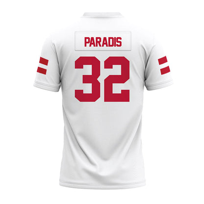 UMass - NCAA Football : Jackson Paradis - White Premium Football Jersey