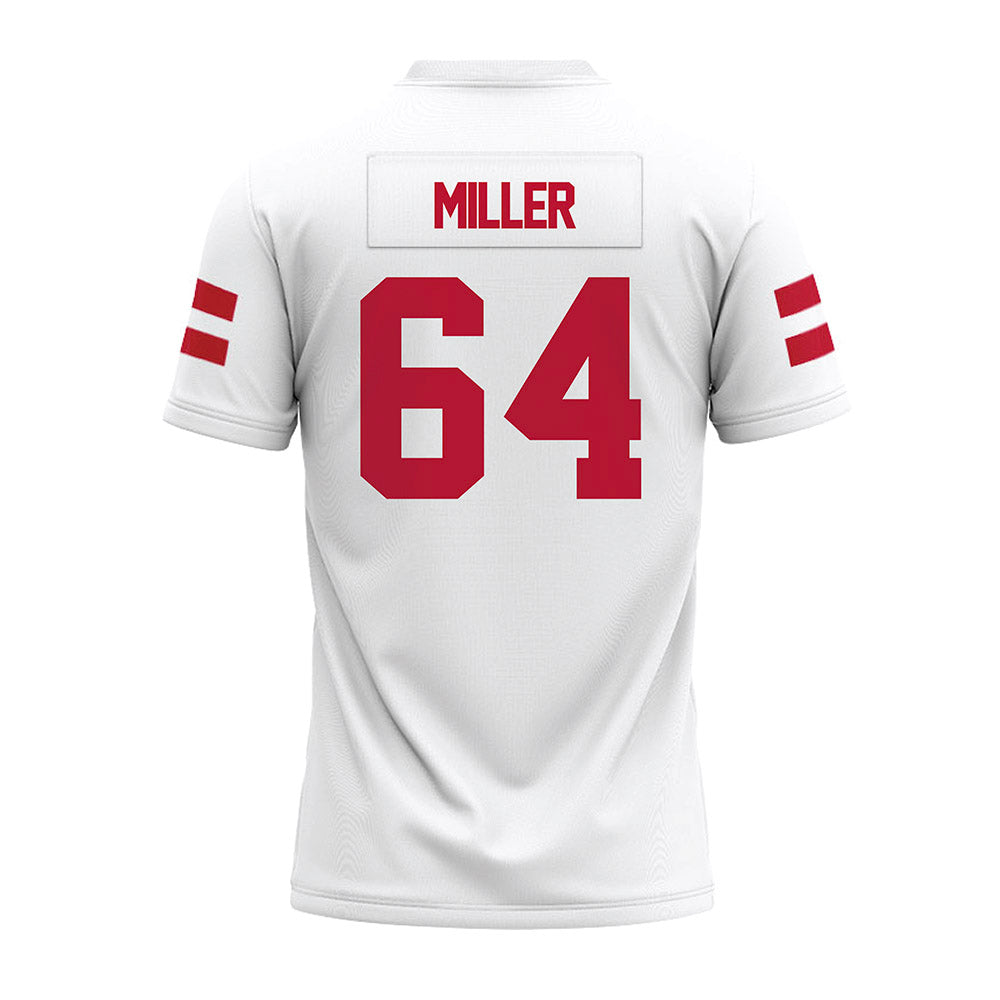 UMass - NCAA Football : Peyton Miller - White Premium Football Jersey
