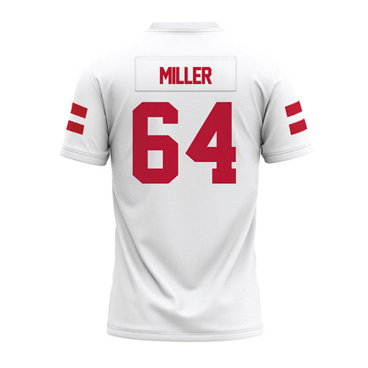 UMass - NCAA Football : Peyton Miller - White Premium Football Jersey
