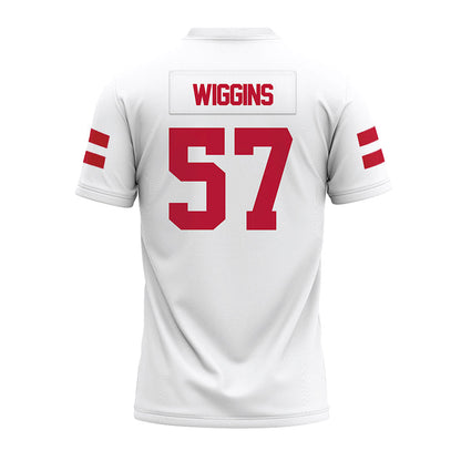 UMass - NCAA Football : Jaden Wiggins - White Premium Football Jersey