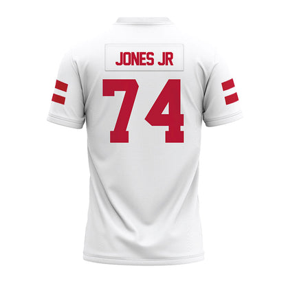 UMass - NCAA Football : William Jones Jr - White Premium Football Jersey