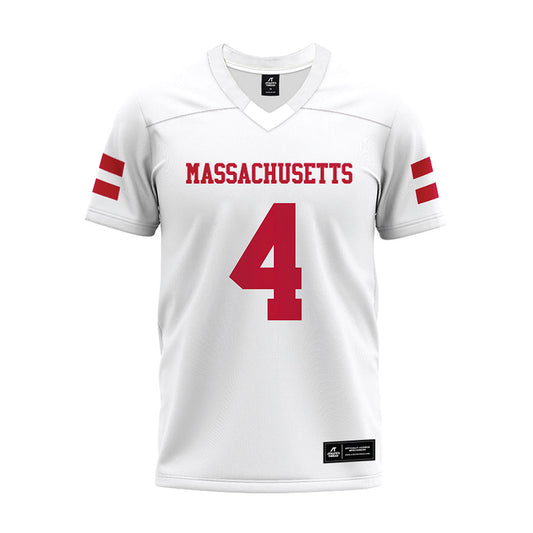 UMass - NCAA Football : Tyler Rudolph - White Premium Football Jersey