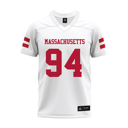 UMass - NCAA Football : Kofi Asare - White Premium Football Jersey