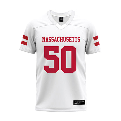 UMass - NCAA Football : Aquan Robinson - White Premium Football Jersey