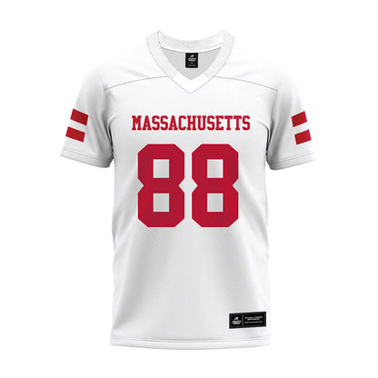 UMass - NCAA Football : John Condakes - White Premium Football Jersey