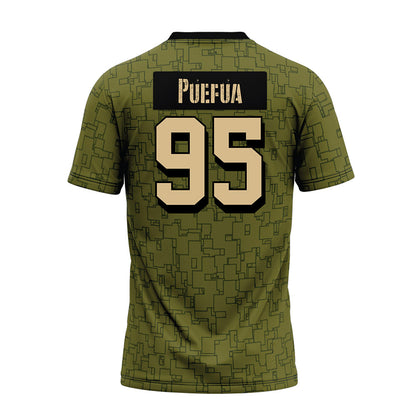 Hawaii - NCAA Football : Alvin Puefua - Premium Football Jersey