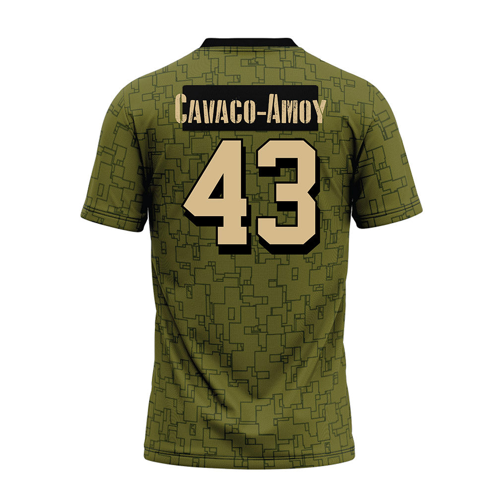 Hawaii - NCAA Football : Alika Cavaco-Amoy - Premium Football Jersey