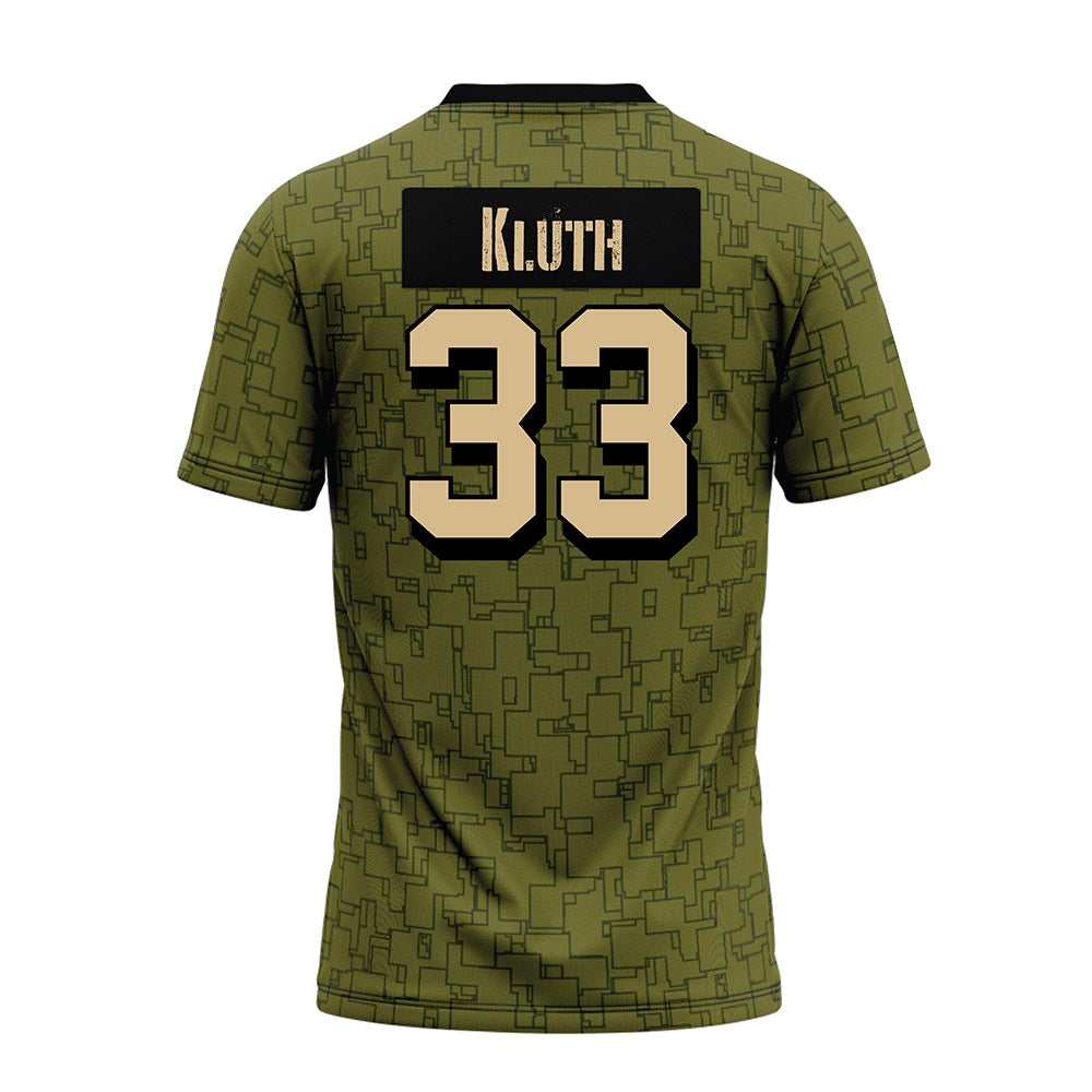 Hawaii - NCAA Football : Kai Kluth - Premium Football Jersey