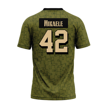 Hawaii - NCAA Football : Sitani Mikaele - Premium Football Jersey-1