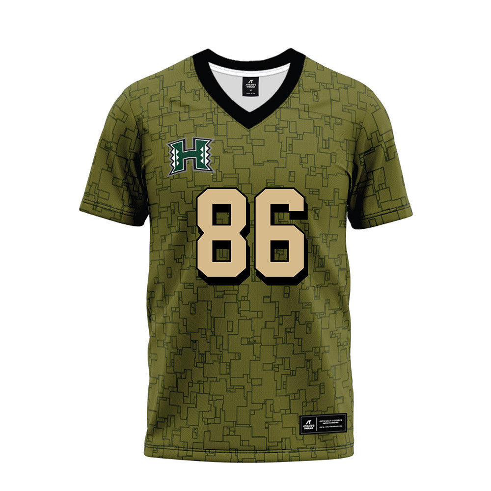 Hawaii - NCAA Football : Carlito Capanang - Premium Football Jersey