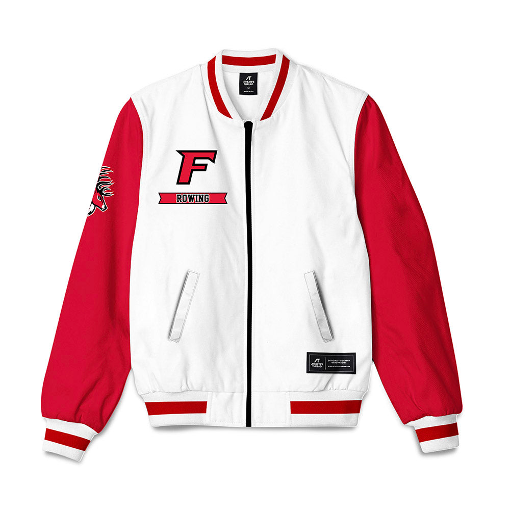 Fairfield - NCAA Women's Rowing : Lexi Tomlinson - Bomber Jacket-0