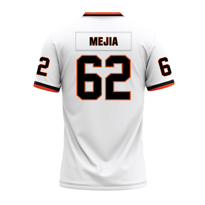 Oklahoma State - NCAA Football : Jamison Mejia - White Premium Football Jersey