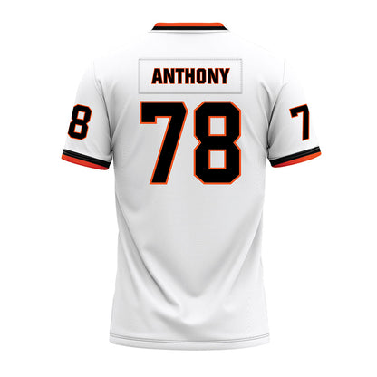 Oklahoma State - NCAA Football : Chandler Anthony - White Premium Football Jersey