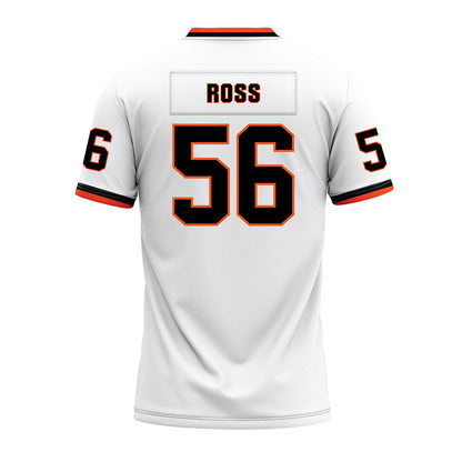 Oklahoma State - NCAA Football : Xavier Ross - White Premium Football Jersey