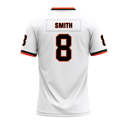 Oklahoma State - NCAA Football : Maealiuaki Smith - White Premium Football Jersey