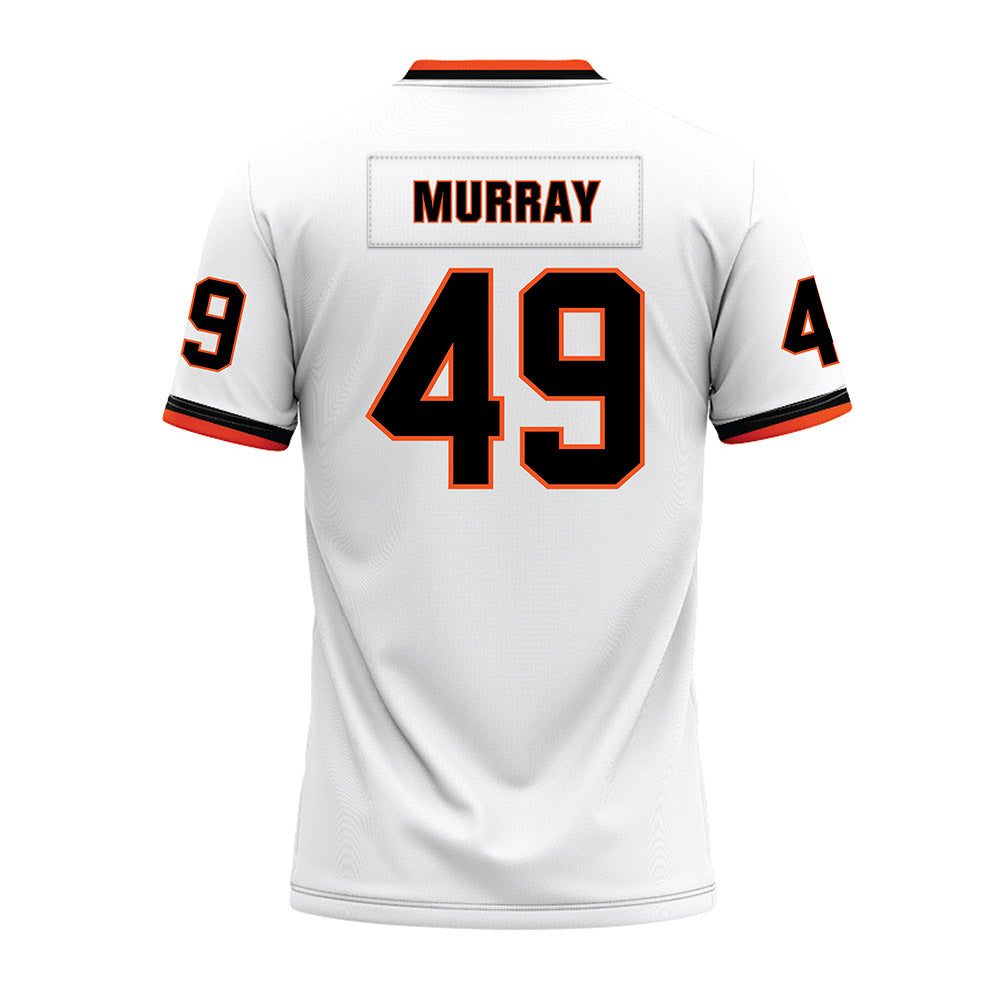 Oklahoma State - NCAA Football : Thomas Murray - White Premium Football Jersey