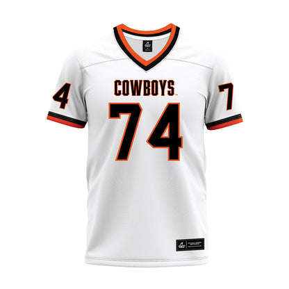 Oklahoma State - NCAA Football : Preston Wilson - White Premium Football Jersey