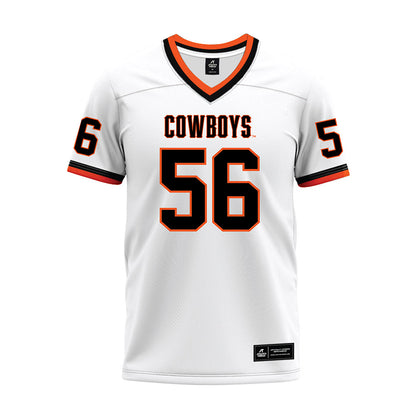 Oklahoma State - NCAA Football : Xavier Ross - White Premium Football Jersey