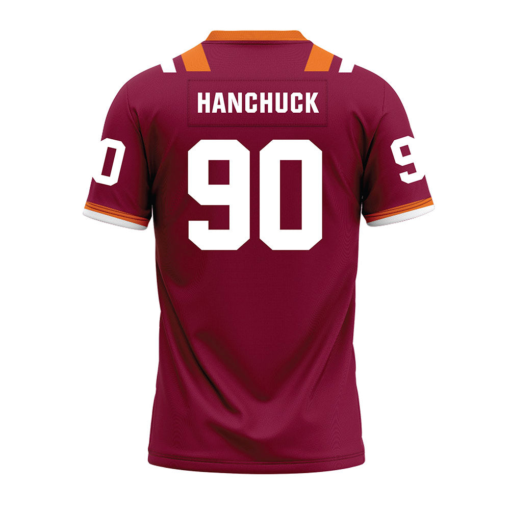 Virginia Tech - NCAA Football : Andrew Hanchuck - Premium Football Jersey-1