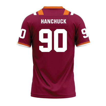 Virginia Tech - NCAA Football : Andrew Hanchuck - Premium Football Jersey-1
