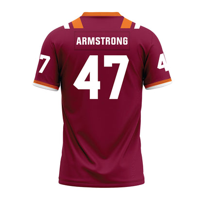 Virginia Tech - NCAA Football : Griffin Armstrong - Premium Football Jersey