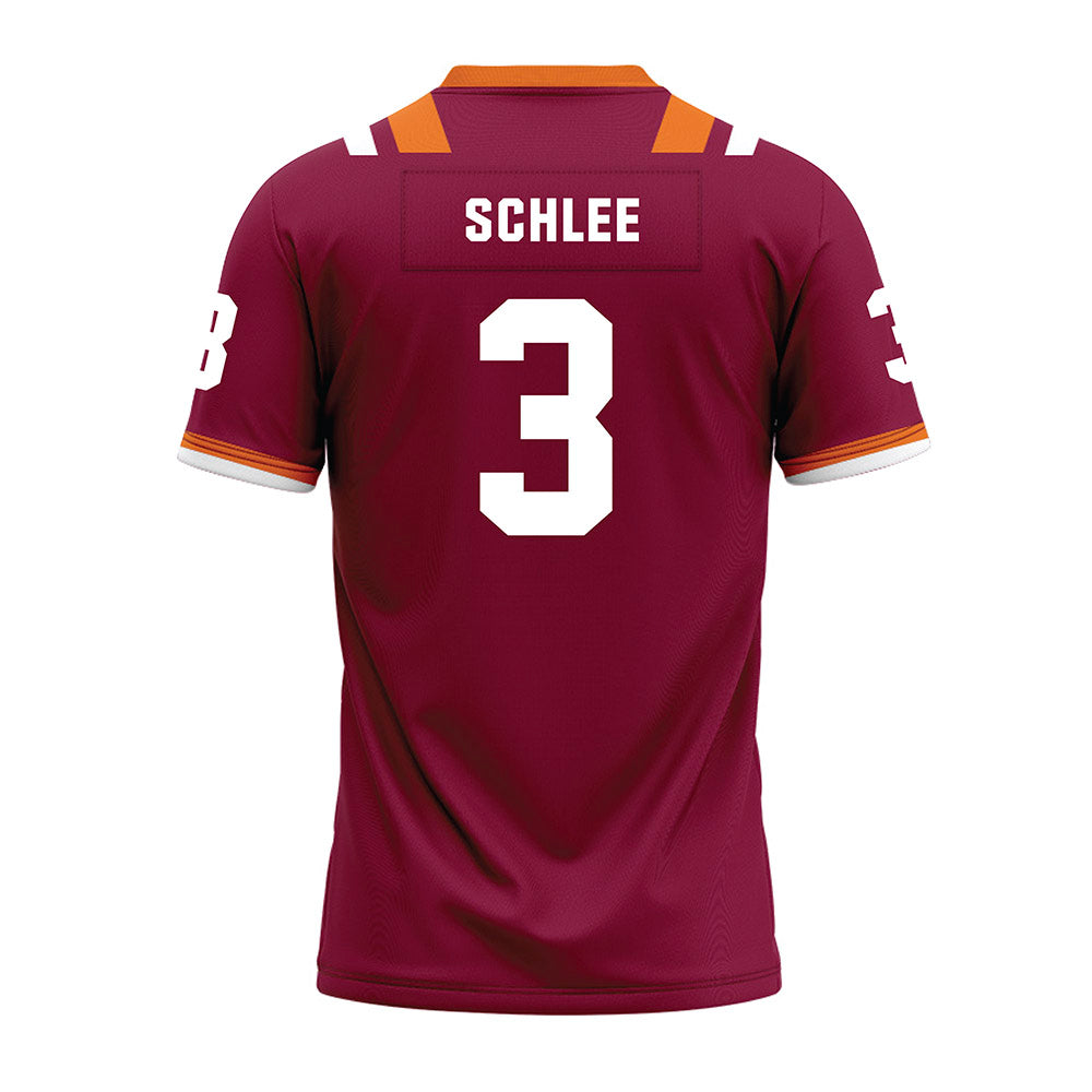 Virginia Tech - NCAA Football : Collin Schlee - Premium Football Jersey