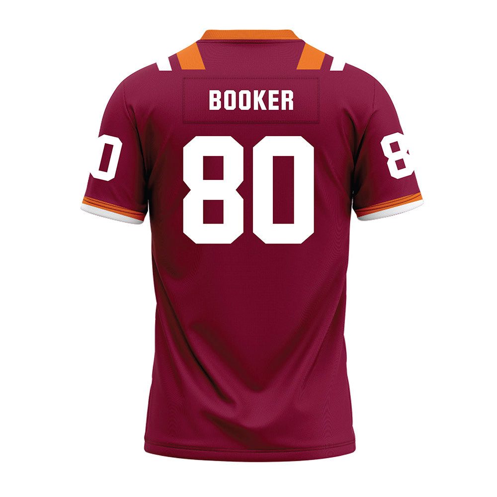 Virginia Tech - NCAA Football : LJ Booker - Premium Football Jersey-1
