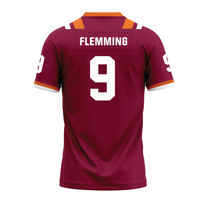 Virginia Tech - NCAA Football : Cam Flemming - Premium Football Jersey-1