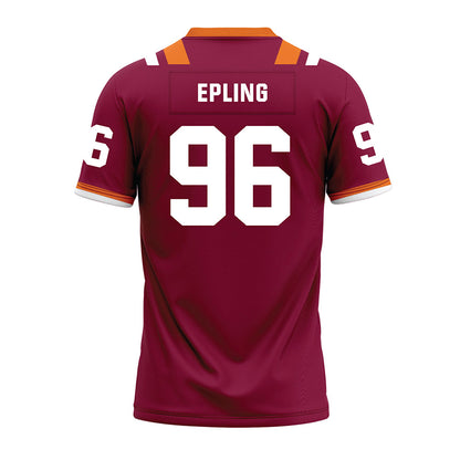 Virginia Tech - NCAA Football : Christian Epling - Premium Football Jersey