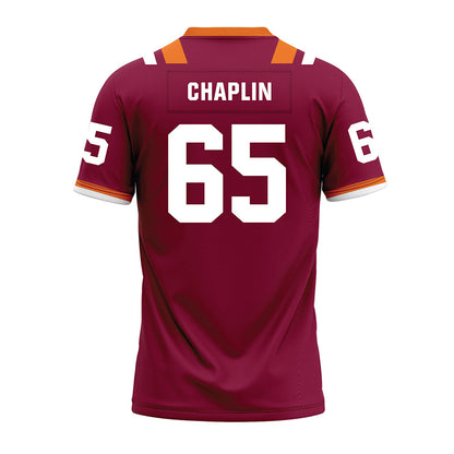 Virginia Tech - NCAA Football : Xavier Chaplin - Premium Football Jersey