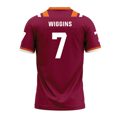 Virginia Tech - NCAA Football : Chanz Wiggins - Premium Football Jersey