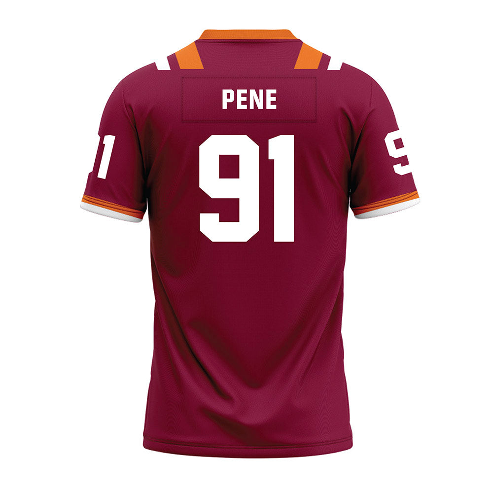 Virginia Tech - NCAA Football : Wilfried Pene - Premium Football Jersey